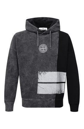 Мужской хлопковое худи STONE ISLAND темно-серого цвета по цене 32450 руб., арт. 731561889 | Фото 1 Мужской хлопковое худи STONE ISLAND темно-серого цвета, арт. 731561889 | Фото 1