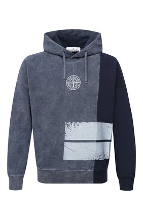 Мужской хлопковое худи STONE ISLAND темно-синего цвета по цене 32450 руб., арт. 731561889 | Фото 1 Мужской хлопковое худи STONE ISLAND темно-синего цвета, арт. 731561889 | Фото 1