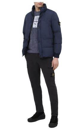 Мужской хлопковые брюки-карго STONE ISLAND темно-серого цвета по цене 28350 руб., арт. 731531310 | Фото 2 Мужской хлопковые брюки-карго STONE ISLAND темно-серого цвета, арт. 731531310 | Фото 2