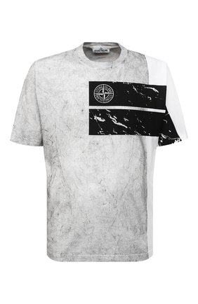 Мужская хлопковая футболка STONE ISLAND белого цвета по цене 17250 руб., арт. 731520892 | Фото 1 Мужская хлопковая футболка STONE ISLAND белого цвета, арт. 731520892 | Фото 1