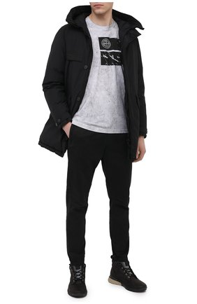 Мужская хлопковая футболка STONE ISLAND белого цвета по цене 17250 руб., арт. 731520892 | Фото 2 Мужская хлопковая футболка STONE ISLAND белого цвета, арт. 731520892 | Фото 2