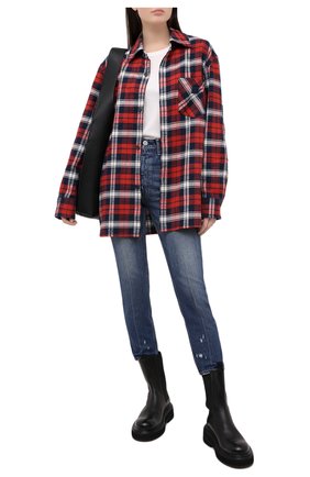 Женские джинсы MOUSSY голубого цвета по цене 28850 руб., арт. 025DAC11-2270 | Фото 2 Женские джинсы MOUSSY голубого цвета, арт. 025DAC11-2270 | Фото 2