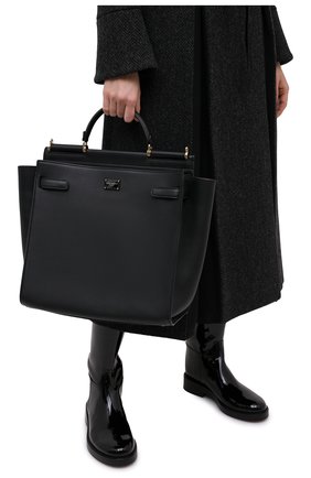 Женская сумка-шопер sicily 62 DOLCE & GABBANA черного цвета по цене 271500 руб., арт. BB6959/A0041 | Фото 2 Женская сумка-шопер sicily 62 DOLCE & GABBANA черного цвета, арт. BB6959/A0041 | Фото 2