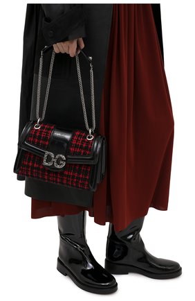 Женская сумка dg amore DOLCE & GABBANA красного цвета по цене 179500 руб., арт. BB6748/AW045 | Фото 2 Женская сумка dg amore DOLCE & GABBANA красного цвета, арт. BB6748/AW045 | Фото 2