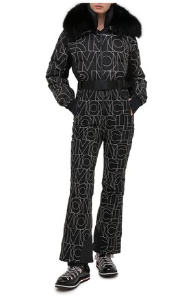 Женский комбинезон MONCLER черного цвета по цене 256100 руб., арт. F2-098-2G500-42-53A04 | Фото 2 Женский комбинезон MONCLER черного цвета, арт. F2-098-2G500-42-53A04 | Фото 2