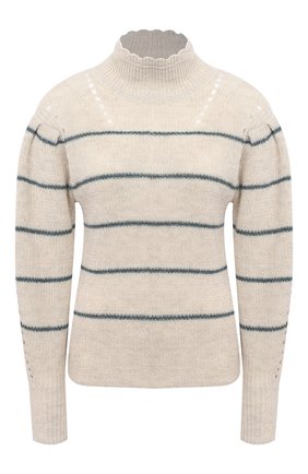 Женский шерстяной свитер ISABEL MARANT ETOILE серого цвета по цене 37200 руб., арт. PU1098-20A006E/GE0RGIA | Фото 1 Женский шерстяной свитер ISABEL MARANT ETOILE серого цвета, арт. PU1098-20A006E/GE0RGIA | Фото 1
