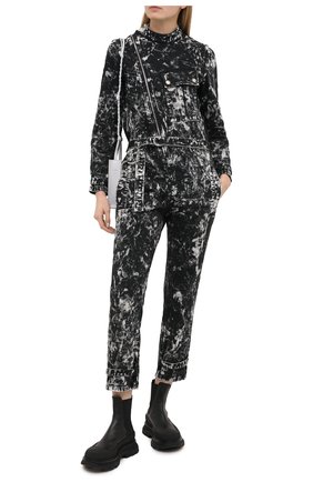Женский джинсовый комбинезон STELLA MCCARTNEY серого цвета по цене 108000 руб., арт. 602148/S0H22 | Фото 2 Женский джинсовый комбинезон STELLA MCCARTNEY серого цвета, арт. 602148/S0H22 | Фото 2