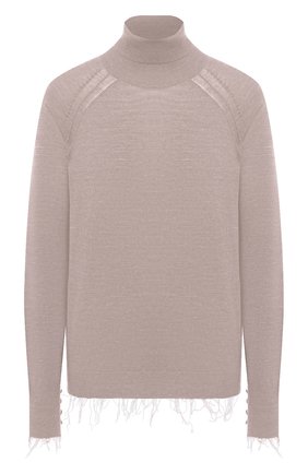 Женская шерстяная водолазка ACNE STUDIOS бежевого цвета по цене 32250 руб., арт. A60193 | Фото 1 Женская шерстяная водолазка ACNE STUDIOS бежевого цвета, арт. A60193 | Фото 1