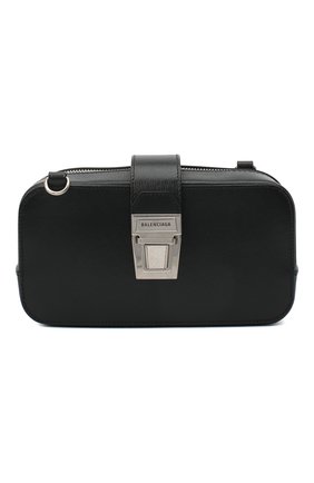 Мужская кожаная сумка BALENCIAGA черного цвета по цене 73800 руб., арт. 637883/11U1Y | Фото 1 Мужская кожаная сумка BALENCIAGA черного цвета, арт. 637883/11U1Y | Фото 1