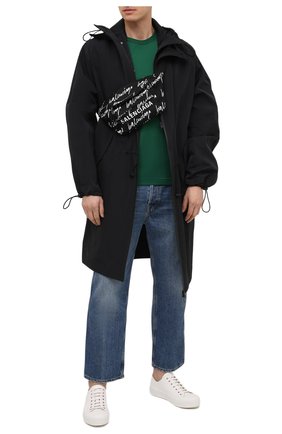 Мужская текстильная поясная сумка wheel BALENCIAGA черно-белого цвета по цене 58150 руб., арт. 533009/9MIPN | Фото 2 Мужская текстильная поясная сумка wheel BALENCIAGA черно-белого цвета, арт. 533009/9MIPN | Фото 2