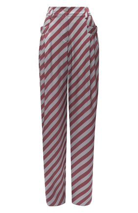 Женские шелковые брюки GIORGIO ARMANI красного цвета по цене 93050 руб., арт. 0WHPP0DN/T01VC | Фото 1 Женские шелковые брюки GIORGIO ARMANI красного цвета, арт. 0WHPP0DN/T01VC | Фото 1