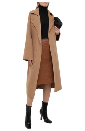 Женская кожаная юбка RALPH LAUREN коричневого цвета по цене 269500 руб., арт. 293829106 | Фото 2 Женская кожаная юбка RALPH LAUREN коричневого цвета, арт. 293829106 | Фото 2