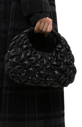 Женская сумка valentino garavani spikeme VALENTINO черного цвета по цене 193500 руб., арт. UW0B0H82/EFZ | Фото 2 Женская сумка valentino garavani spikeme VALENTINO черного цвета, арт. UW0B0H82/EFZ | Фото 2