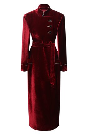 Женское пальто из вискозы GIORGIO ARMANI красного цвета по цене 296000 руб., арт. 0WH0L04P/T01I7 | Фото 1 Женское пальто из вискозы GIORGIO ARMANI красного цвета, арт. 0WH0L04P/T01I7 | Фото 1