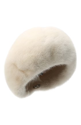 Женский берет из меха норки FURLAND бежевого цвета по цене 33670 руб., арт. 0013600110027300576 | Фото 1 Женский берет из меха норки FURLAND бежевого цвета, арт. 0013600110027300576 | Фото 1
