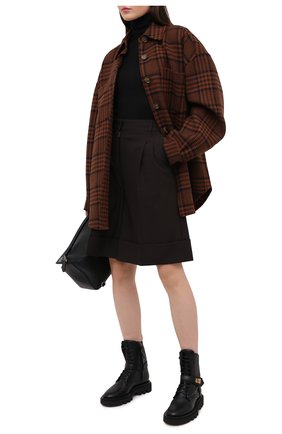 Женские кожаные ботинки GIVENCHY черного цвета по цене 88850 руб., арт. BE602FE0X2 | Фото 2 Женские кожаные ботинки GIVENCHY черного цвета, арт. BE602FE0X2 | Фото 2