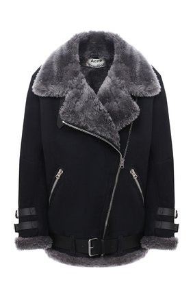 Женская дубленка ACNE STUDIOS черного цвета по цене 232000 руб., арт. 1AR173/W | Фото 1 Женская дубленка ACNE STUDIOS черного цвета, арт. 1AR173/W | Фото 1