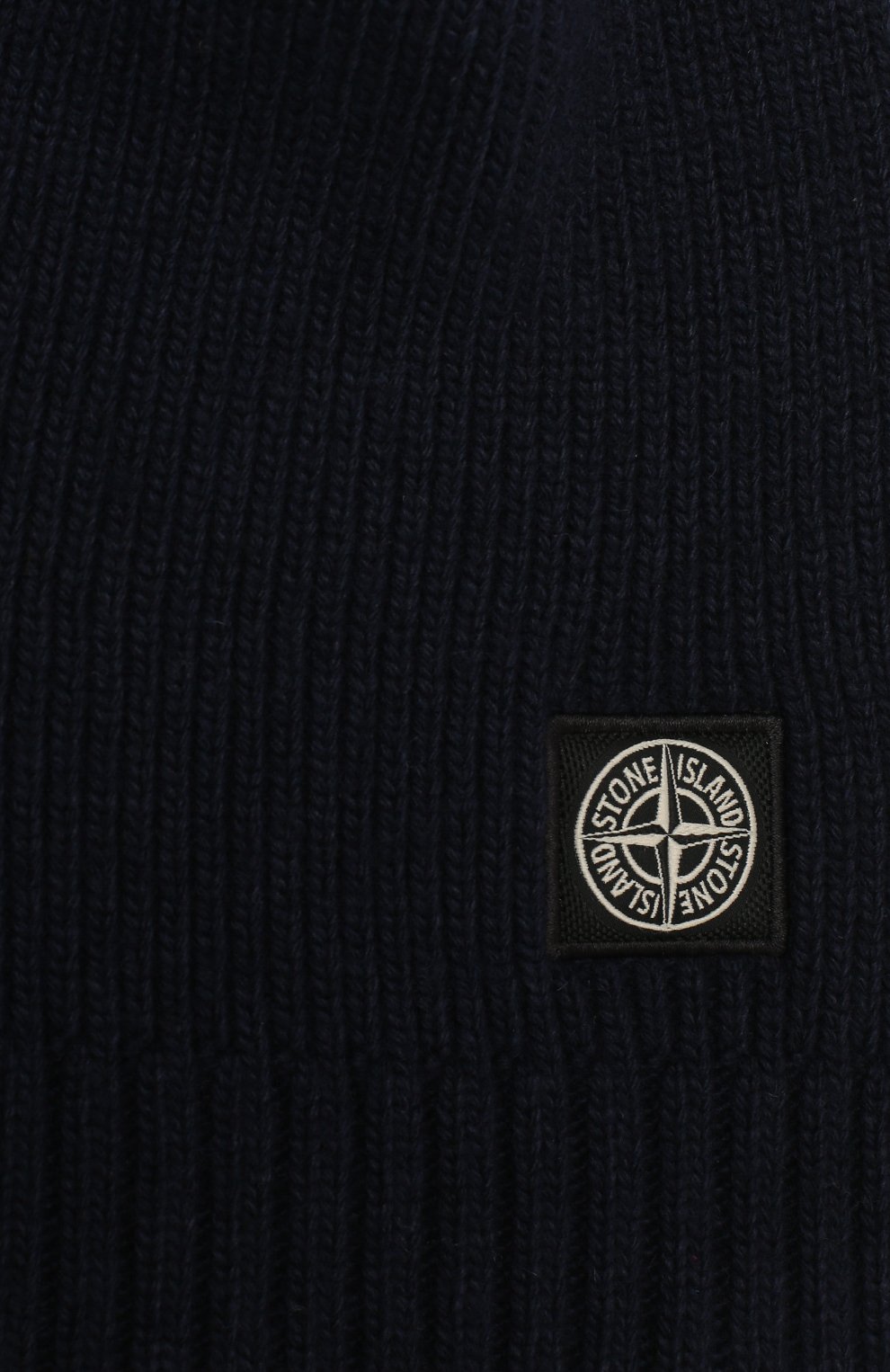 Детский шарф из шерсти и вискозы STONE ISLAND синего цвета по цене 8995 руб., арт. 7316N02A8 | Фото 2 Детский шарф из шерсти и вискозы STONE ISLAND синего цвета, арт. 7316N02A8 | Фото 2