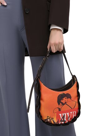 Женская сумка darryl CHLOÉ светло-коричневого цвета, арт. CHC20WS342D56 | Фото 2 (Материал: Натуральная кожа; Размер: small; Сумки-технические: Сумки через плечо, Сумки top-handle)