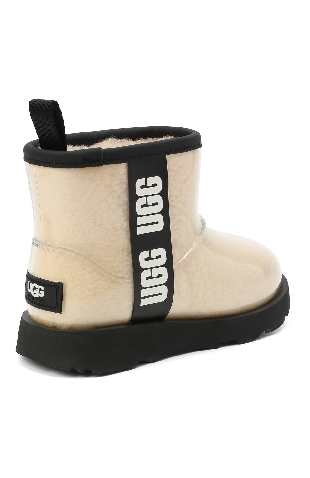 mini clear uggs