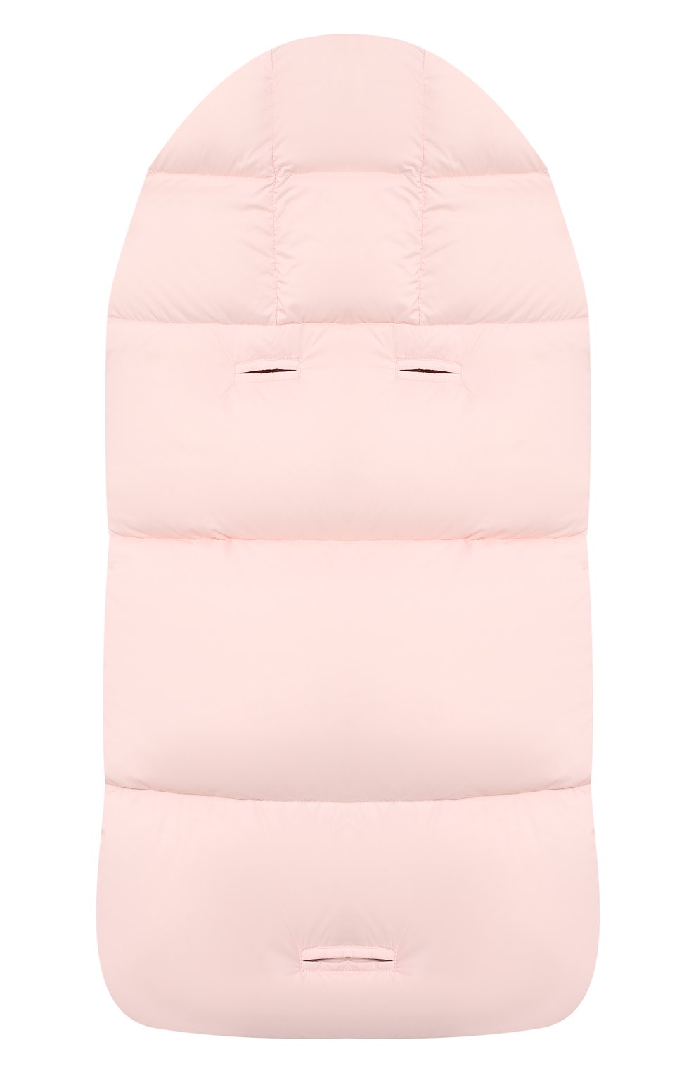 Детский пуховый конверт MONCLER светло-розового цвета по цене 50800 руб., арт. F2-951-1G509-02-53333 | Фото 2 Детский пуховый конверт MONCLER светло-розового цвета, арт. F2-951-1G509-02-53333 | Фото 2