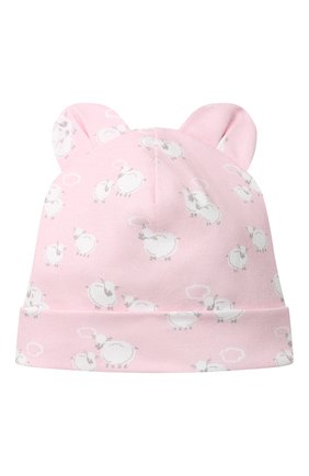 Детского хлопковая шапка KISSY KISSY розового цвета по цене 1460 руб., арт. KG505043N | Фото 1 Детского хлопковая шапка KISSY KISSY розового цвета, арт. KG505043N | Фото 1