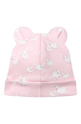 Детского хлопковая шапка KISSY KISSY розового цвета по цене 1460 руб., арт. KG505043N | Фото 2 Детского хлопковая шапка KISSY KISSY розового цвета, арт. KG505043N | Фото 2