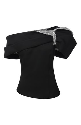Женская шерстяной топ ISABEL MARANT черного цвета по цене 126500 руб., арт. HT1936-20H053I/L0TIE | Фото 1 Женская шерстяной топ ISABEL MARANT черного цвета, арт. HT1936-20H053I/L0TIE | Фото 1