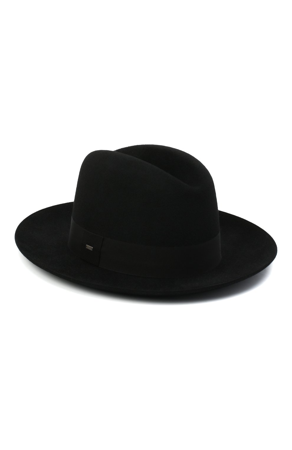 Фетровая шляпа Saint Laurent Чёрный 628281/3YG07 5537492