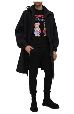 Мужской хлопковый свитшот DOMREBEL черного цвета по цене 19950 руб., арт. STYLE 01/SWEATSHIRT | Фото 2 Мужской хлопковый свитшот DOMREBEL черного цвета, арт. STYLE 01/SWEATSHIRT | Фото 2