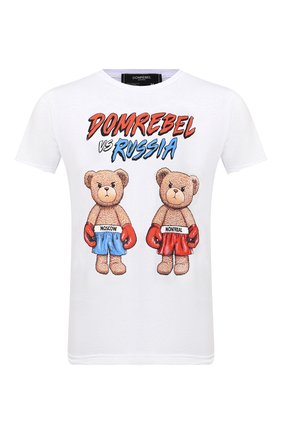 Мужская хлопковая футболка DOMREBEL белого цвета по цене 13400 руб., арт. STYLE 01/T-SHIRT | Фото 1 Мужская хлопковая футболка DOMREBEL белого цвета, арт. STYLE 01/T-SHIRT | Фото 1 (Материал внешний: Хлопок; Длина (для топов): Стандартные; Рукава: Короткие; Мужское Кросс-КТ: Футболка-одежда; Принт: С принтом; Стили: Гранж)