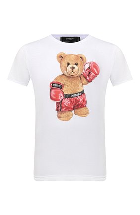 Мужская хлопковая футболка DOMREBEL белого цвета по цене 9630 руб., арт. STYLE 02/T-SHIRT | Фото 1 Мужская хлопковая футболка DOMREBEL белого цвета, арт. STYLE 02/T-SHIRT | Фото 1