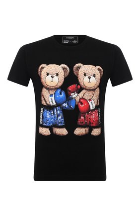 Мужская хлопковая футболка DOMREBEL черного цвета по цене 9630 руб., арт. STYLE 03/T-SHIRT | Фото 1 Мужская хлопковая футболка DOMREBEL черного цвета, арт. STYLE 03/T-SHIRT | Фото 1