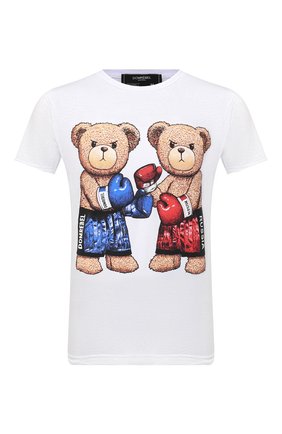 Мужская хлопковая футболка DOMREBEL белого цвета по цене 9630 руб., арт. STYLE 03/T-SHIRT | Фото 1 Мужская хлопковая футболка DOMREBEL белого цвета, арт. STYLE 03/T-SHIRT | Фото 1