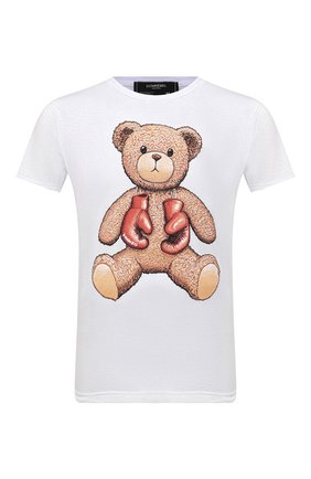 Мужская хлопковая футболка DOMREBEL белого цвета по цене 9630 руб., арт. STYLE 08/T-SHIRT | Фото 1 Мужская хлопковая футболка DOMREBEL белого цвета, арт. STYLE 08/T-SHIRT | Фото 1