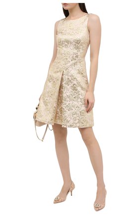 Женское платье DOLCE & GABBANA розового цвета по цене 173500 руб., арт. F6K4AT/HJMLB | Фото 2 Женское платье DOLCE & GABBANA розового цвета, арт. F6K4AT/HJMLB | Фото 2