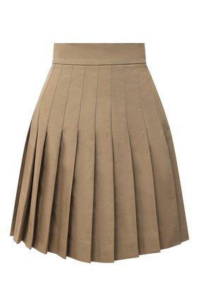 Женская хлопковая юбка DOLCE & GABBANA бежевого цвета по цене 57450 руб., арт. F4BWVT/FUFGI | Фото 1 Женская хлопковая юбка DOLCE & GABBANA бежевого цвета, арт. F4BWVT/FUFGI | Фото 1