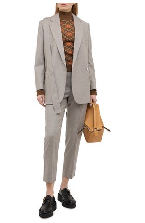 Женский шерстяной жакет STELLA MCCARTNEY серого цвета по цене 114000 руб., арт. 602194/SNB53 | Фото 2 Женский шерстяной жакет STELLA MCCARTNEY серого цвета, арт. 602194/SNB53 | Фото 2