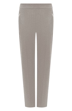 Женские шерстяные брюки STELLA MCCARTNEY серого цвета по цене 54600 руб., арт. 601806/SNB53 | Фото 1 Женские шерстяные брюки STELLA MCCARTNEY серого цвета, арт. 601806/SNB53 | Фото 1