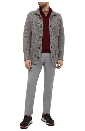 Мужская хлопковая футболка BRUNELLO CUCINELLI коричневого цвета по цене 23600 руб., арт. M0T611308 | Фото 2 Мужская хлопковая футболка BRUNELLO CUCINELLI коричневого цвета, арт. M0T611308 | Фото 2