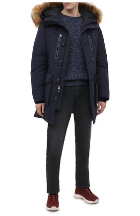 Мужская пуховая парка rlx RALPH LAUREN темно-синего цвета по цене 133500 руб., арт. 784825224 | Фото 2 Мужская пуховая парка rlx RALPH LAUREN темно-синего цвета, арт. 784825224 | Фото 2