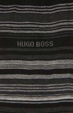 Мужские хлопковые носки BOSS черного цвета по цене 1400 руб., арт. 50443033 | Фото 2 Мужские хлопковые носки BOSS черного цвета, арт. 50443033 | Фото 2