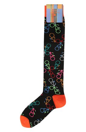Мужские носки GALLO разноцветного цвета, арт. AP509831 | Фото 1 (Кросс-КТ: бельё; Материал внешний: Синтетический материал, Хлопок)