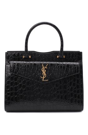 Женская сумка uptown medium SAINT LAURENT черного цвета по цене 199500 руб., арт. 634747/1ZQ0W | Фото 1 Женская сумка uptown medium SAINT LAURENT черного цвета, арт. 634747/1ZQ0W | Фото 1