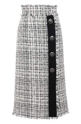 Женская юбка DOLCE & GABBANA белого цвета по цене 88350 руб., арт. F4BRST/FMMFT | Фото 1 Женская юбка DOLCE & GABBANA белого цвета, арт. F4BRST/FMMFT | Фото 1