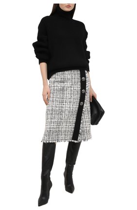 Женская юбка DOLCE & GABBANA белого цвета по цене 88350 руб., арт. F4BRST/FMMFT | Фото 2 Женская юбка DOLCE & GABBANA белого цвета, арт. F4BRST/FMMFT | Фото 2