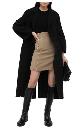 Женская шерстяная юбка DOLCE & GABBANA бежевого цвета по цене 73050 руб., арт. F4BRQT/FU2C0 | Фото 2 Женская шерстяная юбка DOLCE & GABBANA бежевого цвета, арт. F4BRQT/FU2C0 | Фото 2