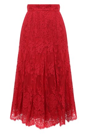 Женская юбка DOLCE & GABBANA красного цвета по цене 146500 руб., арт. F4BR5T/HLMJ8 | Фото 1 Женская юбка DOLCE & GABBANA красного цвета, арт. F4BR5T/HLMJ8 | Фото 1