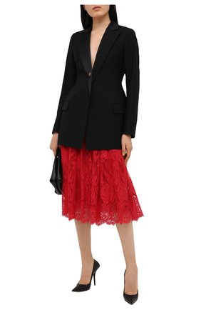 Женская юбка DOLCE & GABBANA красного цвета по цене 146500 руб., арт. F4BR5T/HLMJ8 | Фото 2 Женская юбка DOLCE & GABBANA красного цвета, арт. F4BR5T/HLMJ8 | Фото 2