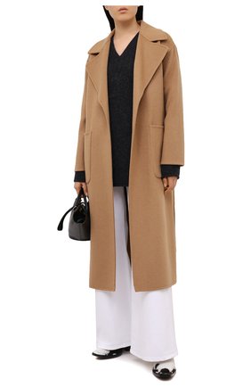 Женское шерстяное пальто MICHAEL MICHAEL KORS бежевого цвета по цене 49950 руб., арт. MF02J7PGBX | Фото 2 Женское шерстяное пальто MICHAEL MICHAEL KORS бежевого цвета, арт. MF02J7PGBX | Фото 2